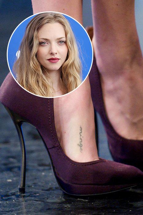 Знаменитости и их татуировки