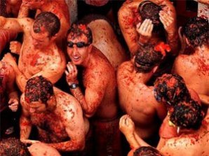 В Испании подрались на помидорах