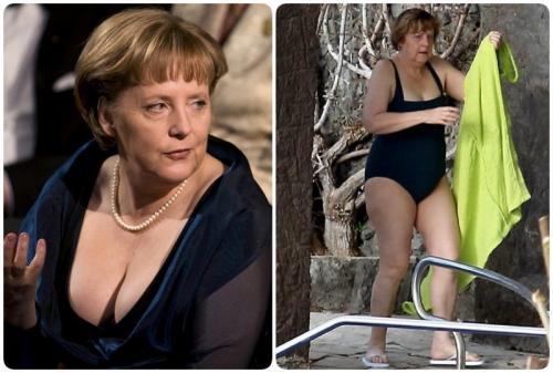 Поклонская, Меркель и другие женщины-политики в купальниках