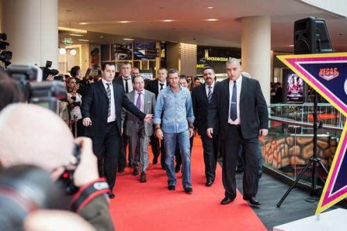 Антонио Бандерас заложил в Москве звезду своего имени