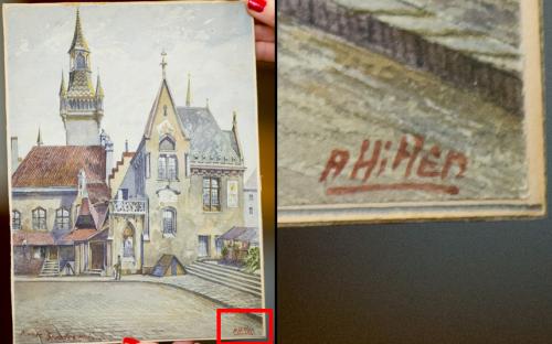 Картины Адольфа Гитлера выставлены на аукцион