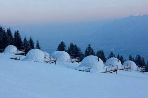 Экологически чистый курорт открылся в Швейцарии