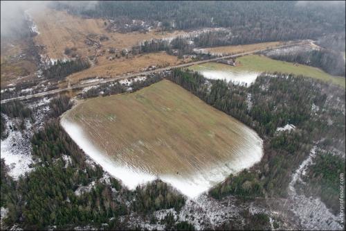Под Костромой обнаружена лестница в небо
