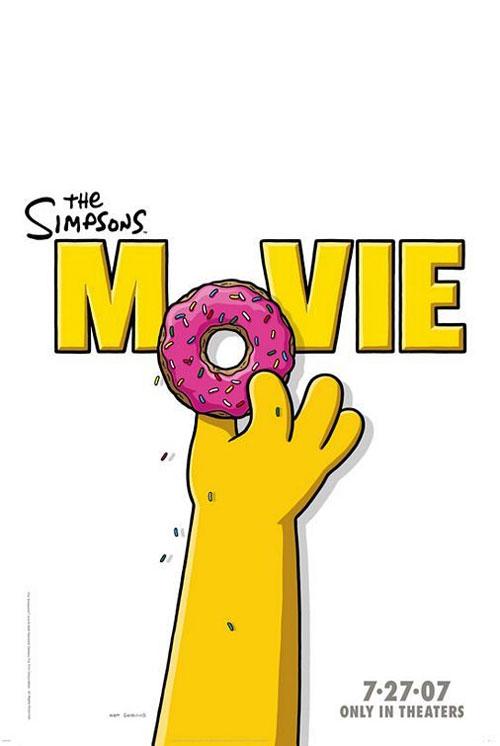 «Самым интригующим постером 2007» стал постер к  фильму «Симпсоны в кино» (Simpsons the Movie).