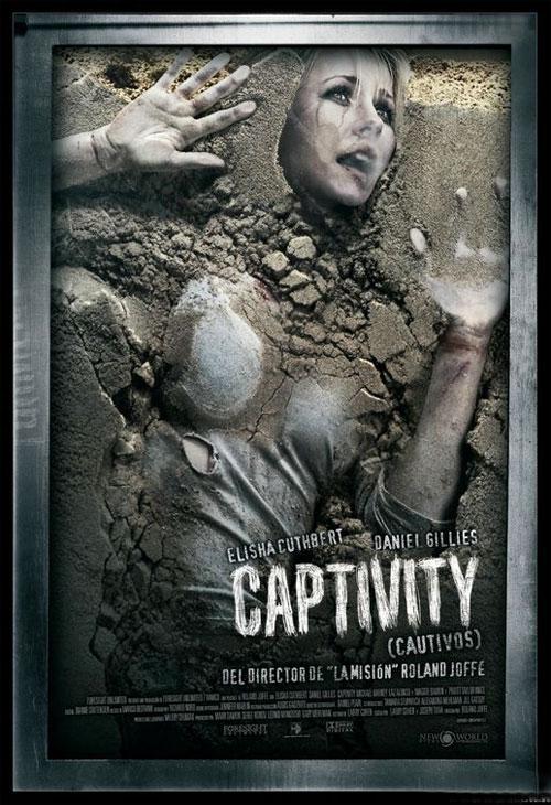 Постер к фильму «Похищение» (Captivity)  — «самый жуткий постер 2007 года». 