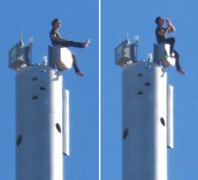 Том Круз залез на самый высокий в мире небоскреб