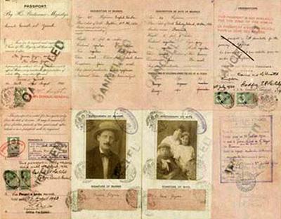 Паспорта западных и российских знаменитостей