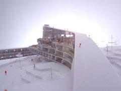 Норвежский отель прогнётся для лыжников «зигзагом»