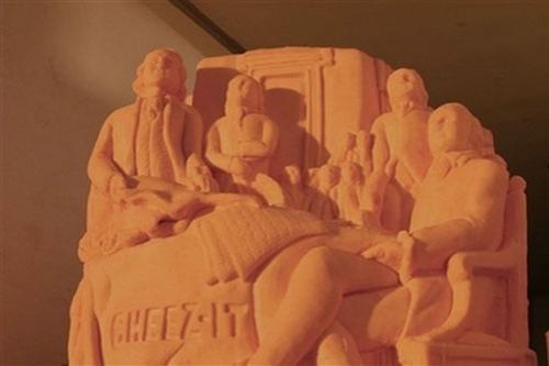 Исторические деятели из сыра подписали декларацию о независимости США