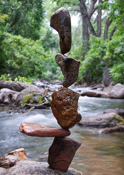 Удивительные балансирующие камни от Майкла Граба