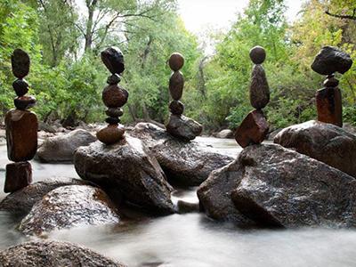 Удивительные балансирующие камни от Майкла Граба