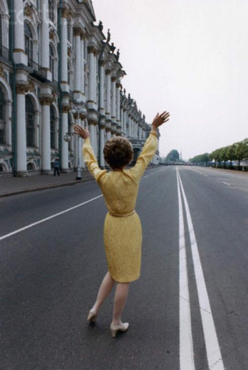 Редкие фото зарубежных знаменитостей в России