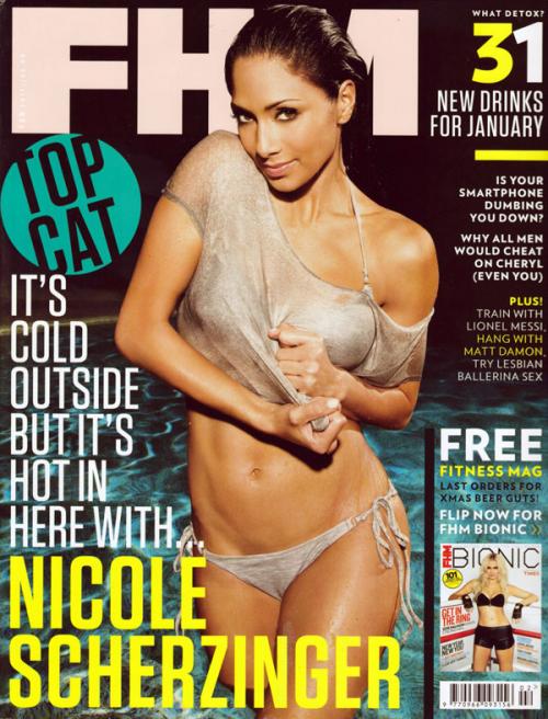 Николь Шерзингер разделась для FHM