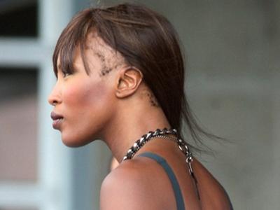 Лысеющая Наоми Кэмпбелл: конфуз за конфузом