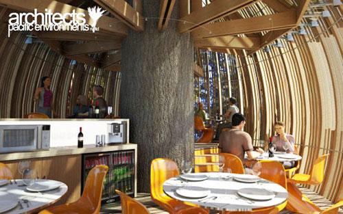 В Новой Зеландии открылся ресторан-гнездо