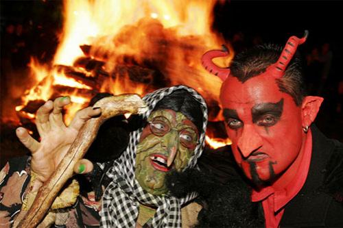 На горе Брокен прошёл праздник немецких ведьм