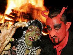 На горе Брокен прошёл праздник немецких ведьм