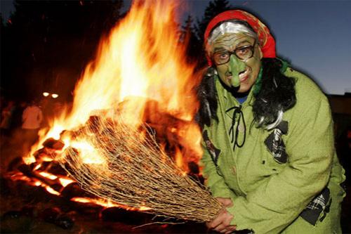 На горе Брокен прошёл праздник немецких ведьм