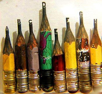 Американский  мастер ваяет скульптуры из карандашного грифеля