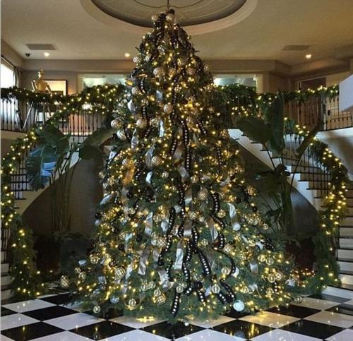 Как голливудские звезды отметили Рождество