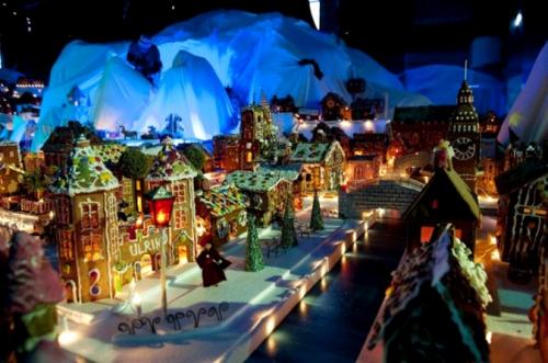 В Норвегии показали пряничный город