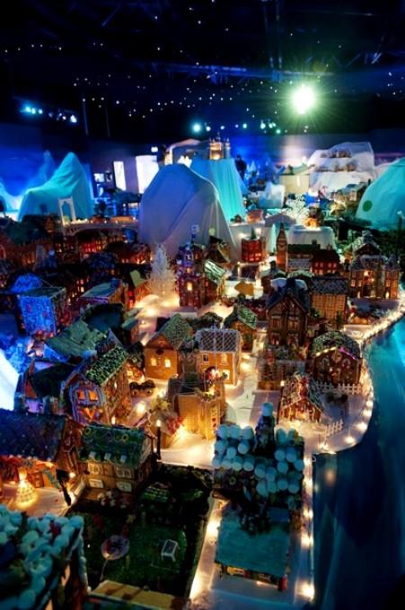 В Норвегии показали пряничный город