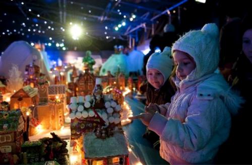 В Норвегии показали пряничный город