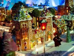 В Норвегии показали пряничный город