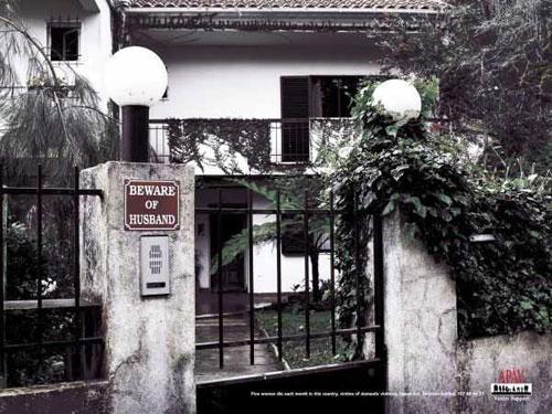 Социальная реклама против насилия над женщинами: креативный подход