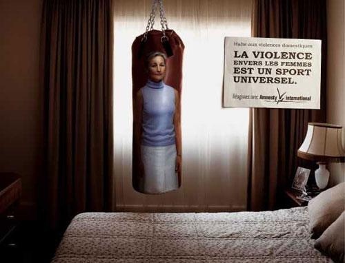 Социальная реклама против насилия над женщинами: креативный подход