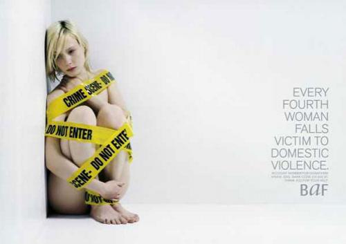 Социальная реклама против насилия над женщинами: креативный подход