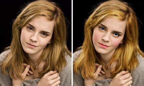 Фотографии звезд до и после фотошопа