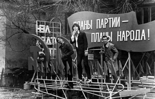 Малоизвестные фото российских рок-музыкантов