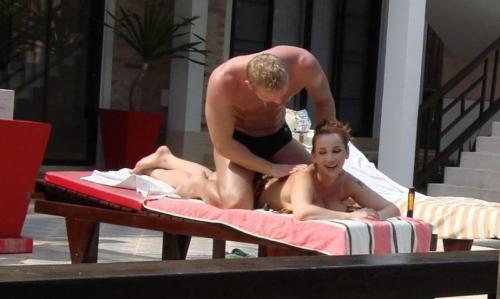 Игрища Анфисы Чеховой попали в объектив папарацци