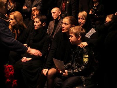 С Золотухиным прощались под песню Высоцкого