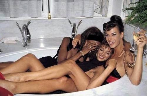 Супермодели «за кадром»: backstage легенд подиума