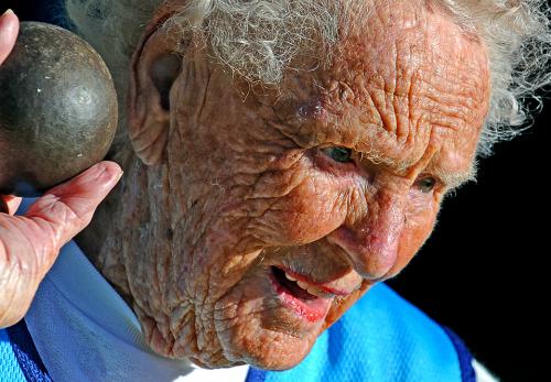 Столетняя спортсменка  установила мировой рекорд