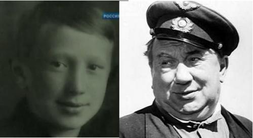 Любимые актеры СССР в детстве и в расцвете лет