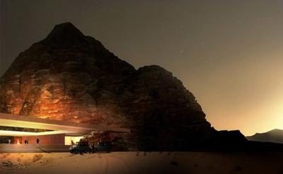 Необычный отель в Иордании