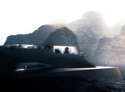 Необычный отель в Иордании