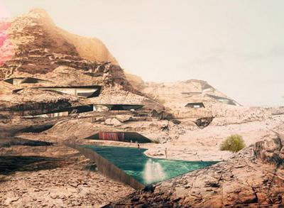 Необычный отель в Иордании