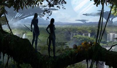 Уникальные кадры со съемочной площадки «Аватара»