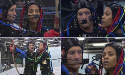 Уникальные кадры со съемочной площадки «Аватара»