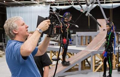 Уникальные кадры со съемочной площадки «Аватара»