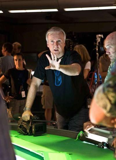 Уникальные кадры со съемочной площадки «Аватара»