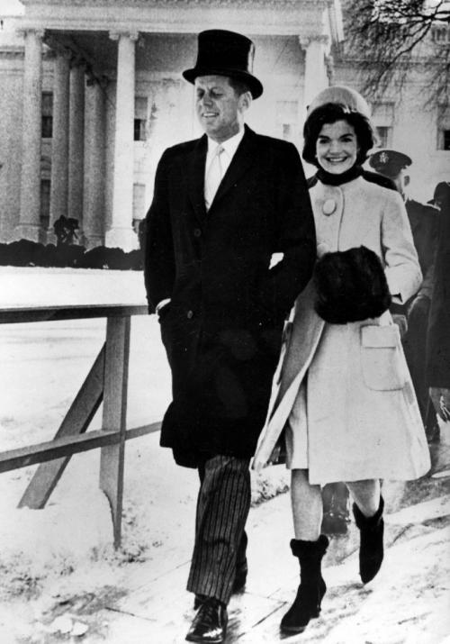 Жаклин и Джон Кенеди, 1961.