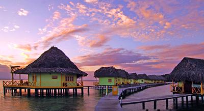 ТОП-5 лучших бунгало над водой