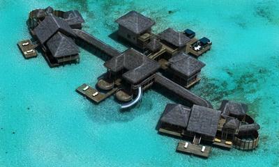 ТОП-5 лучших бунгало над водой