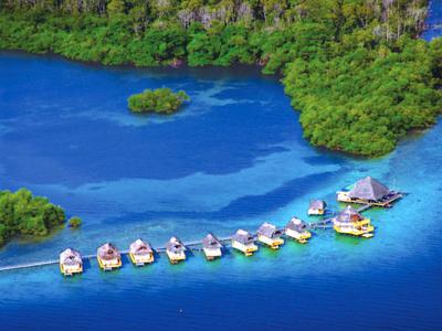 ТОП-5 лучших бунгало над водой