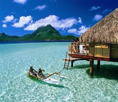 ТОП-5 лучших бунгало над водой